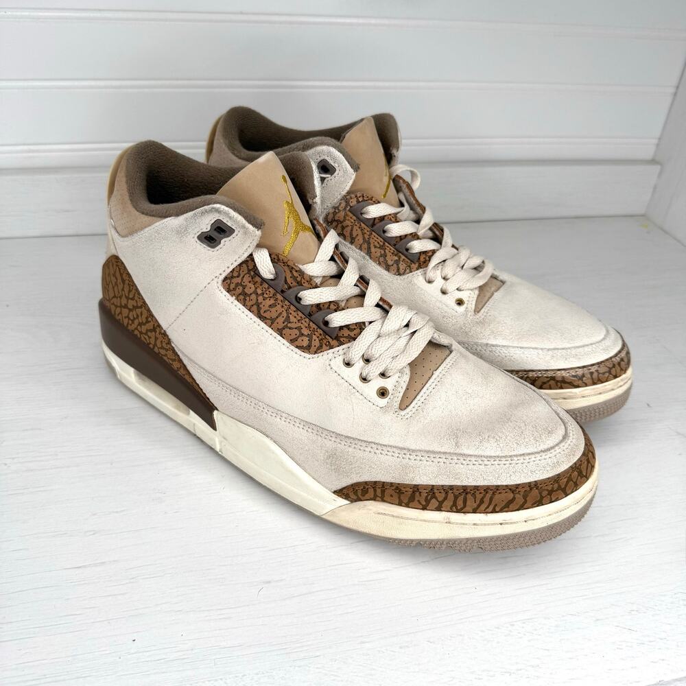 Nike Air Jordan 3 Retro Palomino Men's Size 12 CT8532-102 Brown No Box - Picture 2 of 5